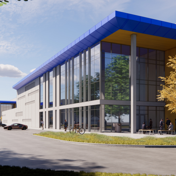 Camp Ground Road data center rendering